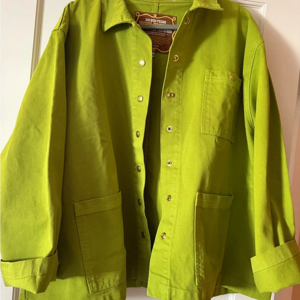 Big Bud Press Lime Utility Jacket - Picture 1 of 4